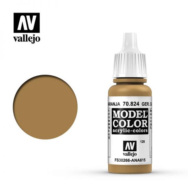 Vallejo   Model Colour Model Color: German Cam. Orange Ochre - VAL824 - 8429551708241