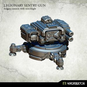 Kromlech   Legionary Model Kits Legionary Sentry Gun: Magma Cannon & Searchlight (1) - KRM119 - 5902216114807