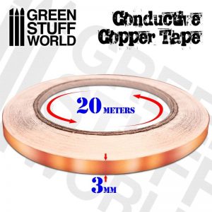 Green Stuff World   Lighting & LEDs Conductive Copper Tape - 8436574505245ES - 8436574505245