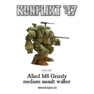 Konflikt '47   Allied M8 Grizzly Assault Walker - 452411001 - 5060393704362