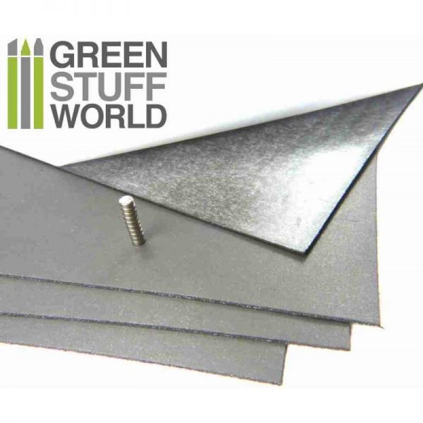 Green Stuff World   Magnets Rubber Steel Sheet - Self Adhesive x1 - 8436554360475ES - 8436554360475