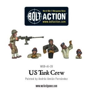 Warlord Games (Direct) Bolt Action  United States of America (BA) US Tank Crew - WGB-AI-28 - WGB-AI-28