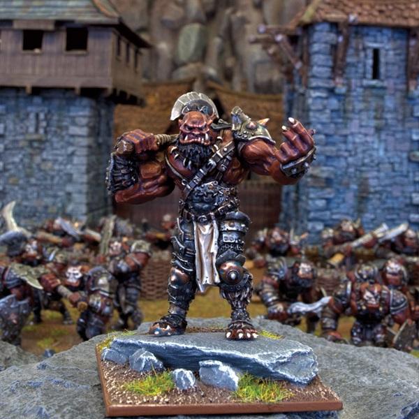 Mantic Kings of War  Ogres Ogre Hero Grokagamok - MGKWH70-1 - 5060208864885
