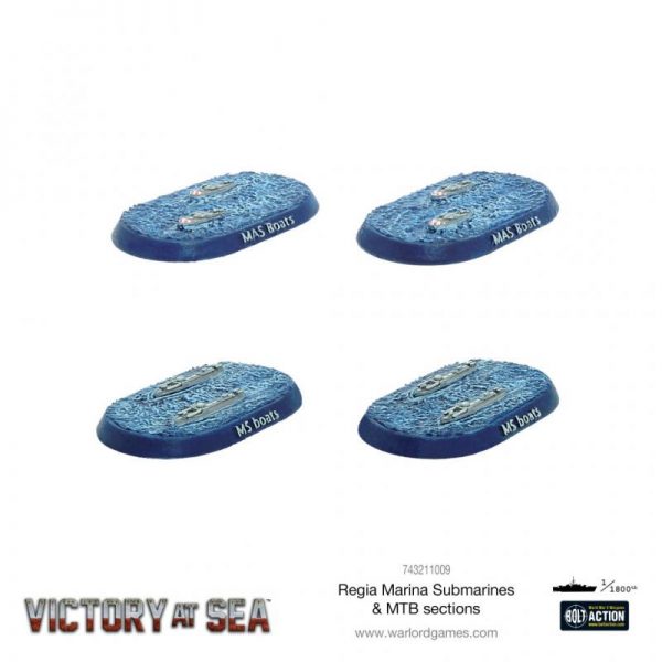Victory at Sea  Victory at Sea Victory at Sea: Regia Marina Submarines & MTB Sections - 743211009 - 5060572506831
