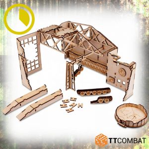World War Scenics great for Flames of War TANKS! TTCombat Townhouse Set 