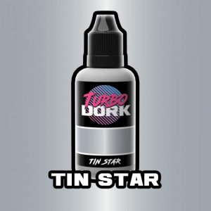 Turbo Dork   Turbo Dork Tin Star Metallic Acrylic Paint 20ml Bottle - TDTISMTA20 - 631145995007