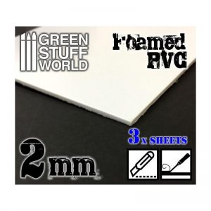 Green Stuff World   Foamboard Foamed PVC 2 mm - 8436554368051ES - 8436554368051
