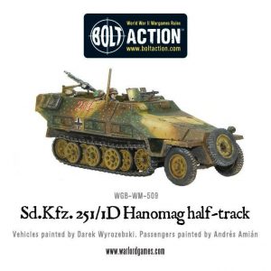 Bolt Action  Germany (BA) Sd.Kfz 251/1 ausf D halftrack Hanomag (plastic) - 402012003 - 5060393702016
