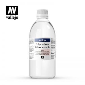 Vallejo   Vallejo Extras Vallejo Polyurethane - Varnish Gloss 200ml - VAL27650 - 8429551276504