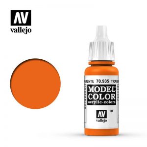 Vallejo   Model Colour Model Color: Transparent Orange - VAL935 - 8429551709354