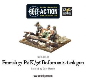 Warlord Games Bolt Action  Finland (BA) Finnish 37 PstK/36 Bofors anti-tank gun - WGB-FN-21 - 5060200847640