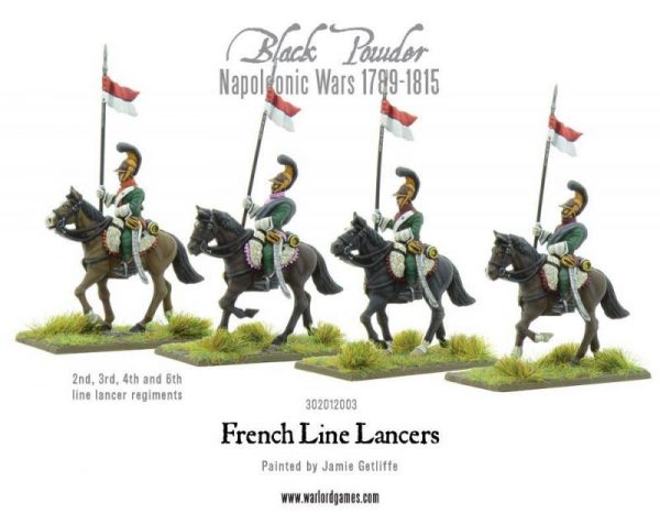 Warlord Games Black Powder  French (Napoleonic) Napoleonic French Line Lancers - 302012003 - 5060393702559