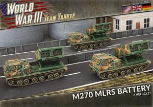 Battlefront Team Yankee  British M270 MLRS Rocket Launcher Battery - TUBX25 - 9420020249080