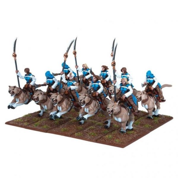 Mantic Kings of War  Forces of Basilea Basilean Sisterhood Panther Lancer Regiment - MGKWB24-1 - 5060208865042