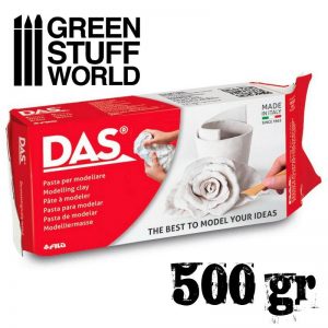 Green Stuff World   Mold Making Modelling clay DAS - 500gr. - 8000144074112ES - 8000144074112