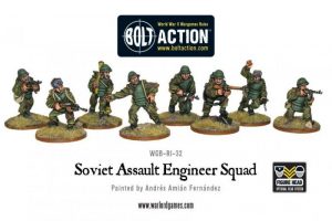 Warlord Games Bolt Action  Soviet Union (K47) Soviet Assault Engineer squad - WGB-RI-30 - 5060200843901
