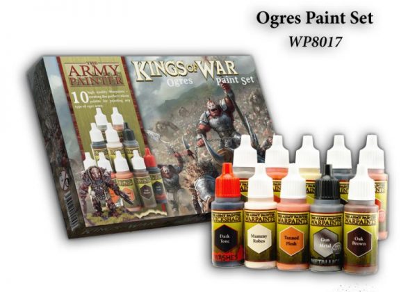 The Army Painter   Paint Sets Warpaints Kings of War Ogres - APWP8017 -