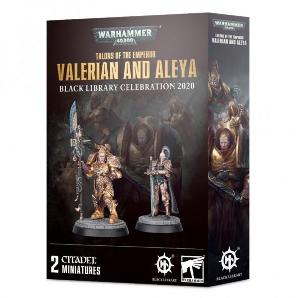 Games Workshop Warhammer 40,000  Adeptus Custodes Talons of The Emperor: Valerian and Aleya - 99120108031 - 5011921129775