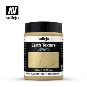 Vallejo   Water & Stone Effects Vallejo Diorama Effects: Stone Textures - Desert Sand 200ml - VAL26217 - 8429551262170