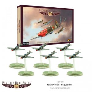 Warlord Games Blood Red Skies  Blood Red Skies Blood Red Skies: Yakolev Yak-1b Squadron - 772211019 - 5060572503229