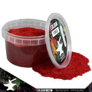 The Colour Forge   Sand & Flock Basing Sand - Martian Red (275ml) - TCF-BAS-008 - 5060843100812