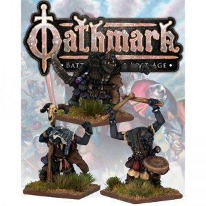 North Star Oathmark  Oathmark Great Goblin, Shaman, Drummer - OAK201 - OAK201