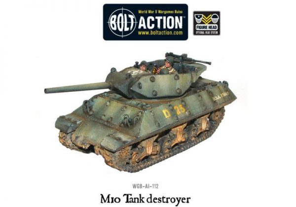 Warlord Games Bolt Action  United States of America (BA) M10 US Tank Destroyer - WGB-AI-112 -
