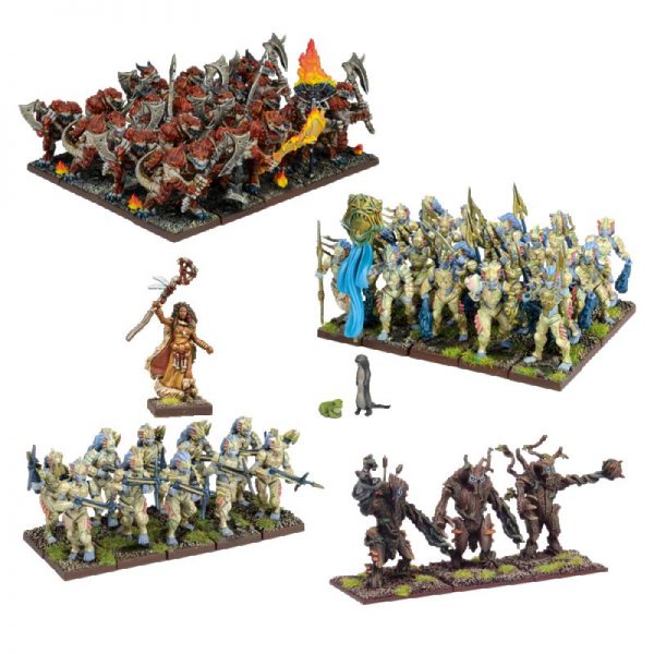 Mantic Kings of War  Forces of Nature Forces of Nature Starter Army - MGKWN101 - 5060208869637