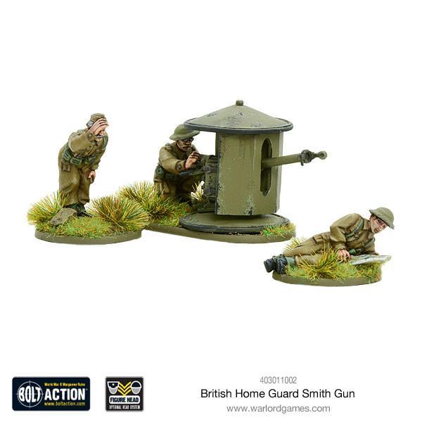Warlord Games Bolt Action  Great Britain (BA) British Home Guard Smith Gun - 403011002 - 5060393706663