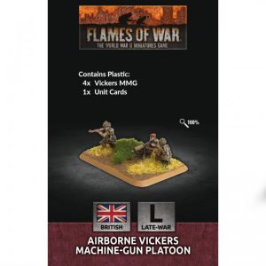 Battlefront Flames of War  United Kingdom British Airborne MMG Platoon - BR814 - 9420020248663