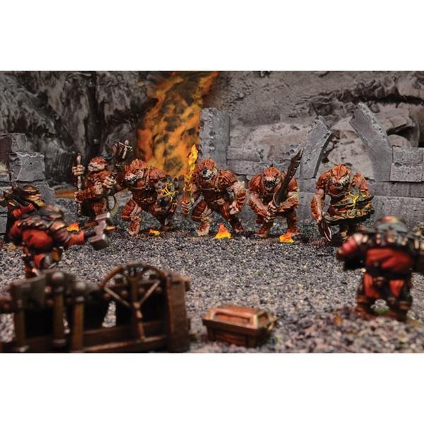 Mantic Kings of War  Forces of Nature Salamander Regiment - MGKWN301 - 5060208869644