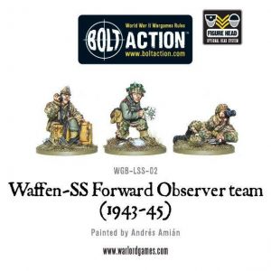 Warlord Games (Direct) Bolt Action  Germany (BA) Waffen-SS Forward Observer Team - WGB-LSS-02 - 5060200846506