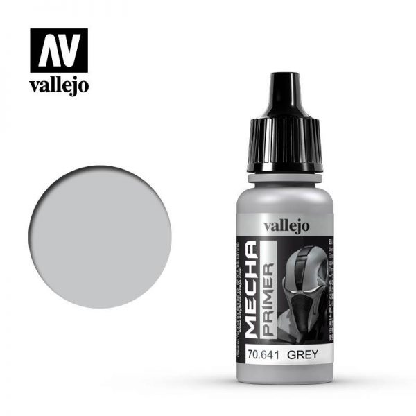 Vallejo   Mecha Colour Mecha Color 17ml - Grey Primer - VAL70641 - 8429551706414
