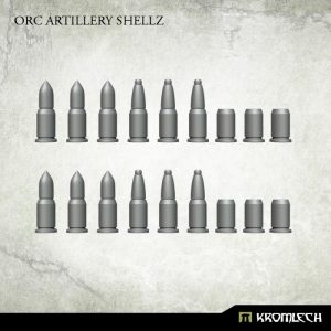 Kromlech   Orc Conversion Parts Orc Artillery Shellz (18) - KRBK025 - 5902216117723