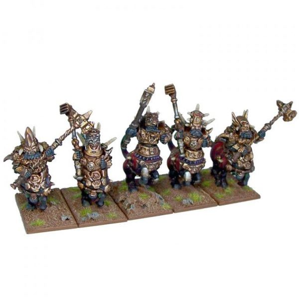 Mantic Kings of War  Abyssal Dwarves Halfbreed Cavalry Regiment - MGKWK21-1 - 5060208863925