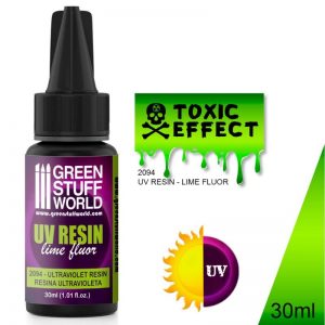 Green Stuff World   Ultraviolet Resin UV Resin 30ml - Toxic Effect - 8436574504538ES - 8436574504538
