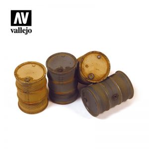 Vallejo   Vallejo Scenics Vallejo Scenics - 1:35 German Fuel Drums 2 - VALSC202 - 8429551984720