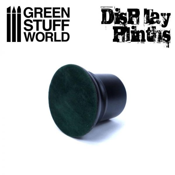 Green Stuff World   Display Plinths Round Display Plinth 4.5 cm - Black - 8436574501711ES - 8436574501711