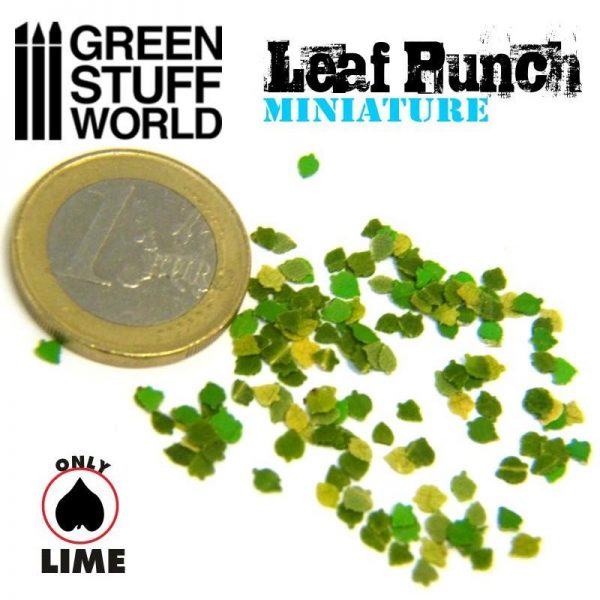 Green Stuff World   Stamps & Punches Miniature Leaf Punch LIGHT BLUE - 8436554363537ES - 8436554363537