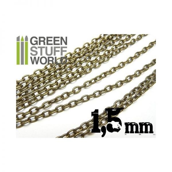 Green Stuff World   Modelling Chain Hobby chain 1.5 mm - 8436554360406ES - 8436554360406