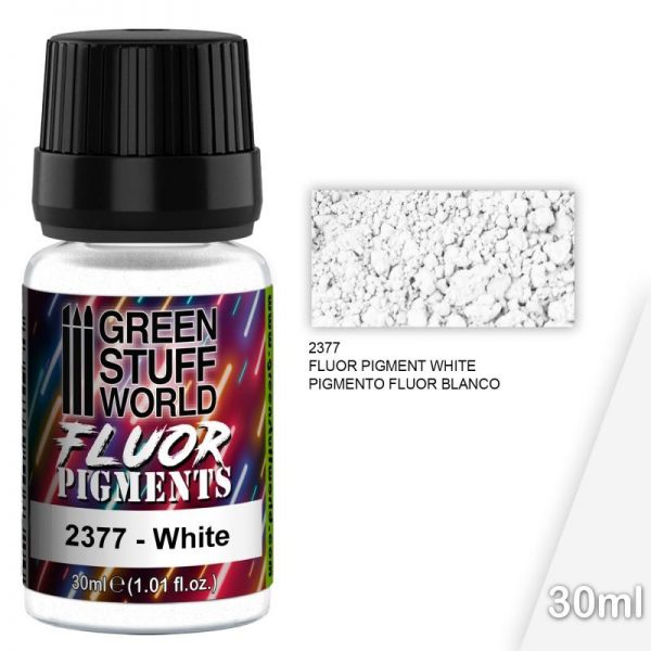 Green Stuff World   Fluorescent Pigments Pigment FLUOR WHITE - 8436574507362ES - 8436574507362