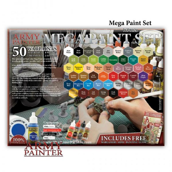 The Army Painter   Paint Sets Warpaints Mega Paint Set III - APWP8021 - 2580211115628