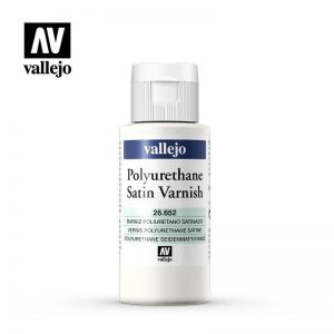 Vallejo   Vallejo Extras Vallejo Polyurethane - Varnish Satin 60ml - VAL26652 - 8429551266529