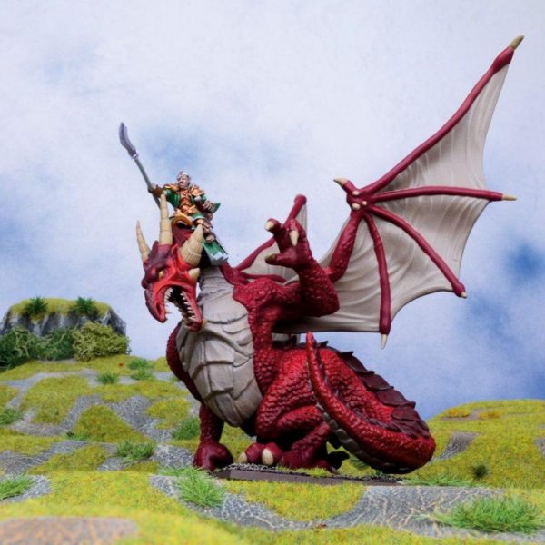 Mantic Kings of War  Elf Armies Elf Dragon Kindred Lord - MGKWE103 - 5060208868821