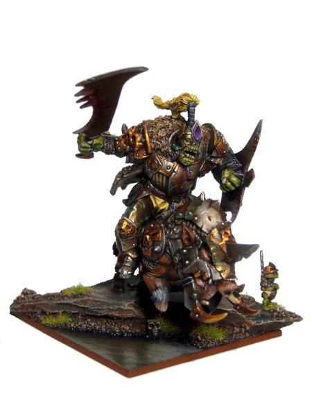 Mantic Kings of War  Orcs Orc Krudger on Gore - MGKWO203 - 5060469662985