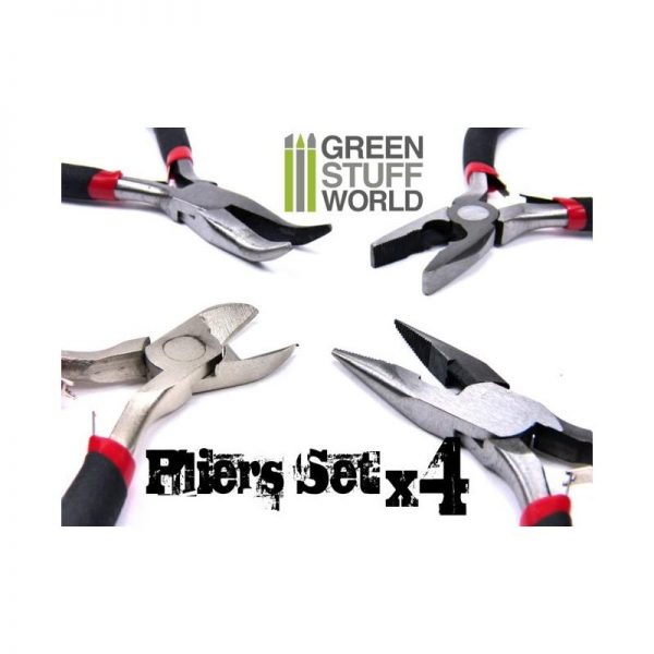 Green Stuff World   Green Stuff World Tools Complete Pliers Set - 8436554365548ES - 8436554365548
