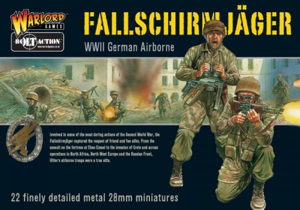 Warlord Games Bolt Action  Germany (BA) German Paras - Fallschirmjager (22) - WGB-FJ-01 -