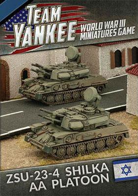 Battlefront Team Yankee  Middle East ZSU-23-4 Shilka AA Platoon - TIBX06 - 9420020246188
