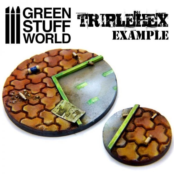 Green Stuff World   Rolling Pins Rolling Pin TRIPLEHEX - 8436554361618ES - 8436554361618