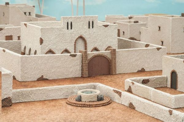 Gale Force Nine   Battlefield in a Box Flames of War: Desert Walls - BB225 - 9420020235748